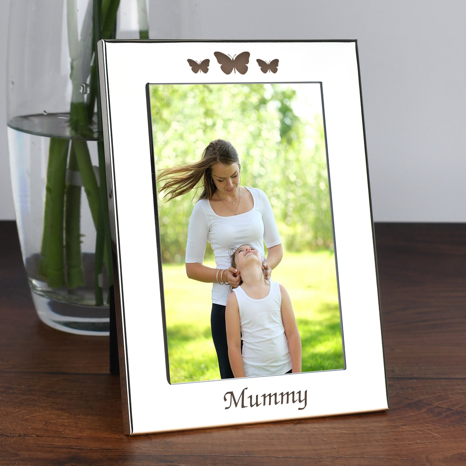 Silver 4x6 Mummy Photo Frame - Photo Frames