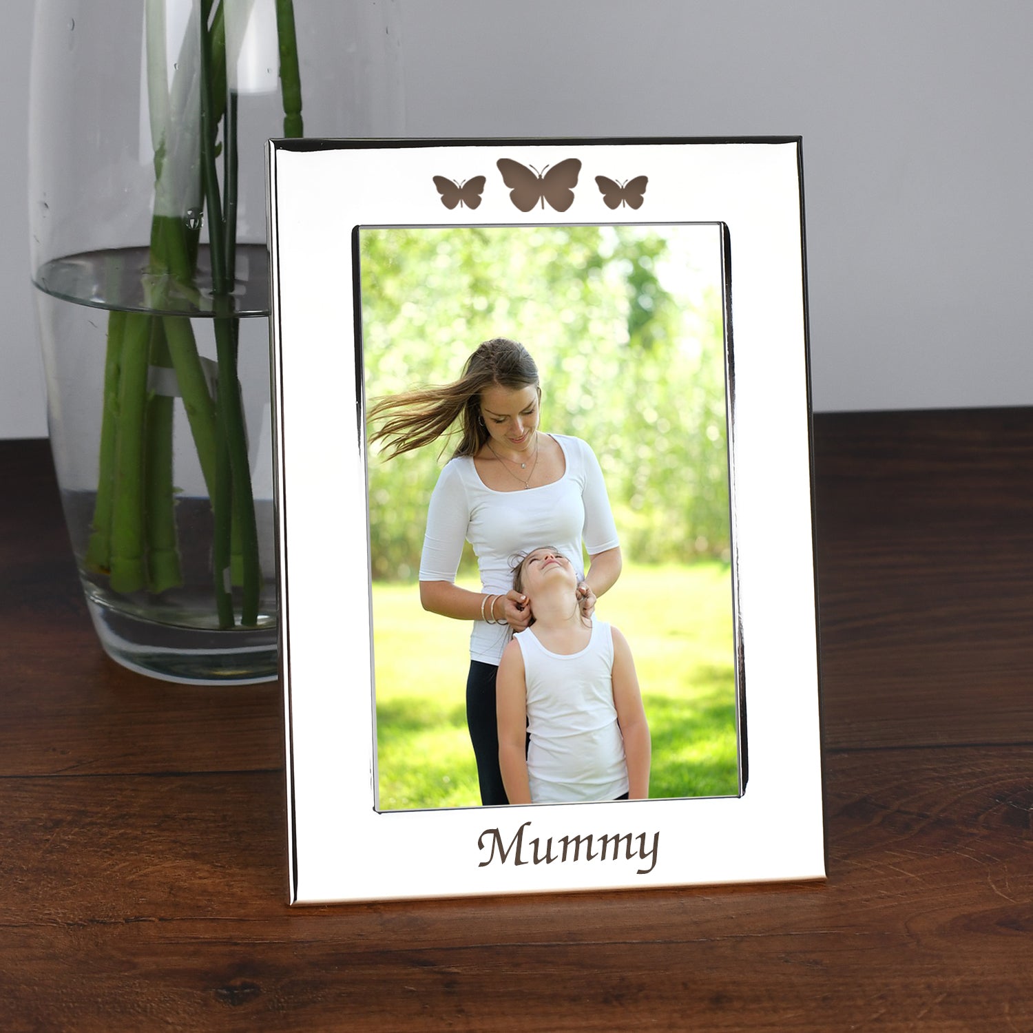Silver 4x6 Mummy Photo Frame - Photo Frames