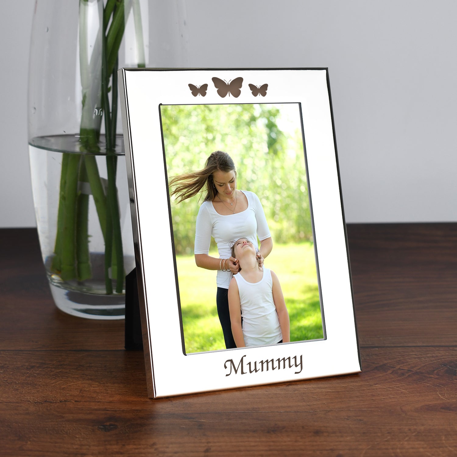 Silver 4x6 Mummy Photo Frame - Photo Frames