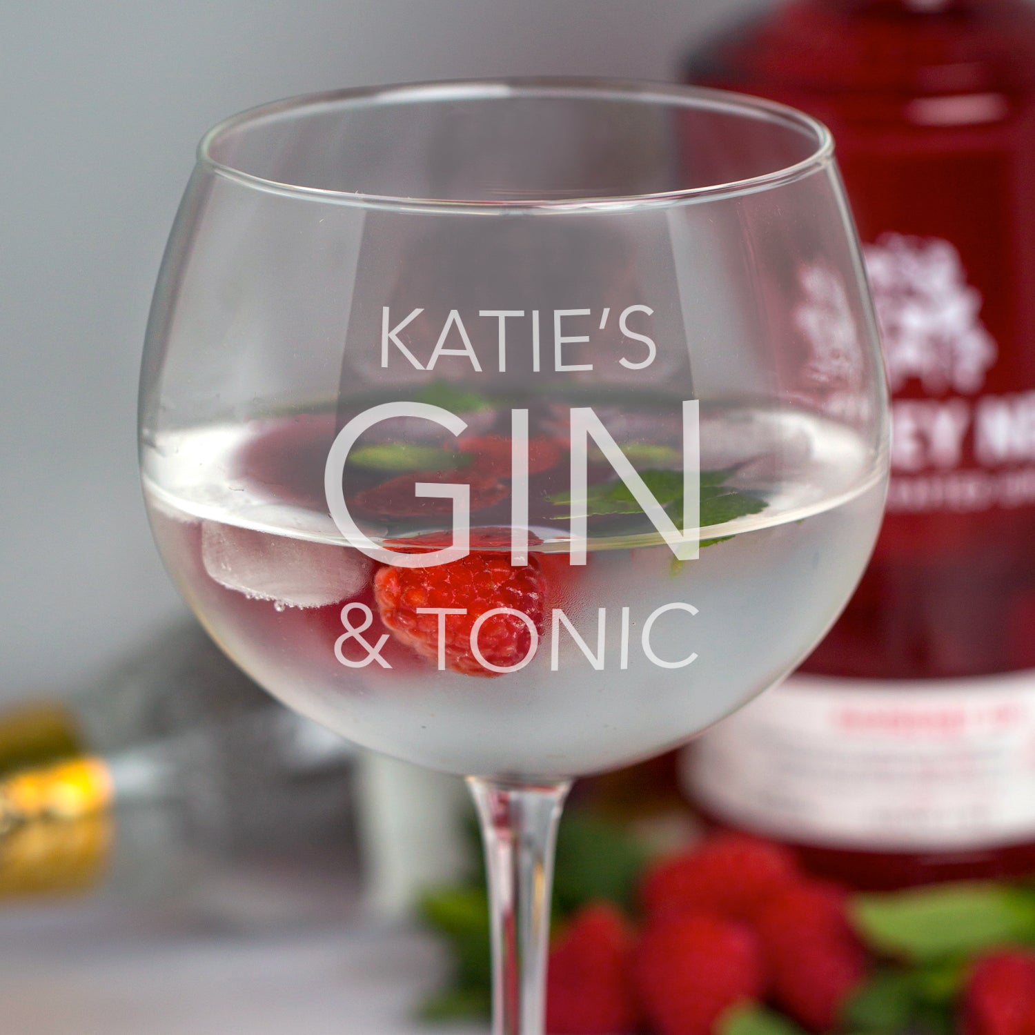 Personalised Gin & Tonic Balloon Glass - Balloon Glass