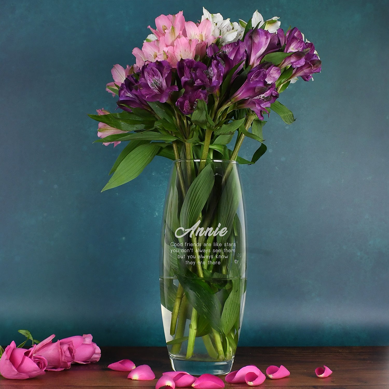 Personalised Name & Message Bullet Vase - Bullet Vase
