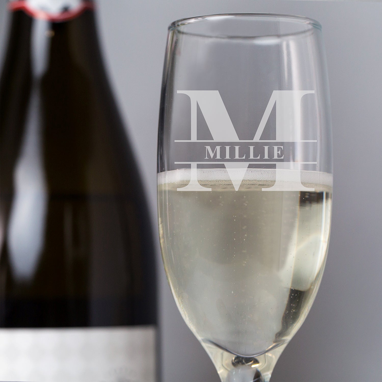Personalised Initial & Name Champagne Flute - Champagne Flutes