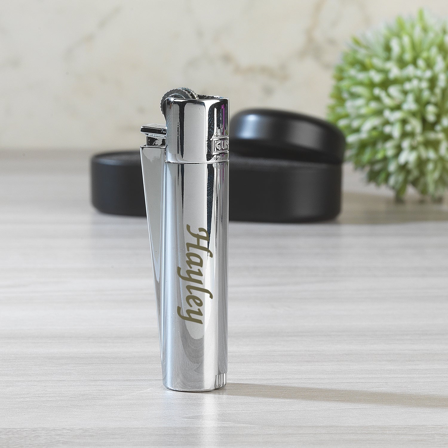 Personalised Name Silver Clipper Lighter - Lighters