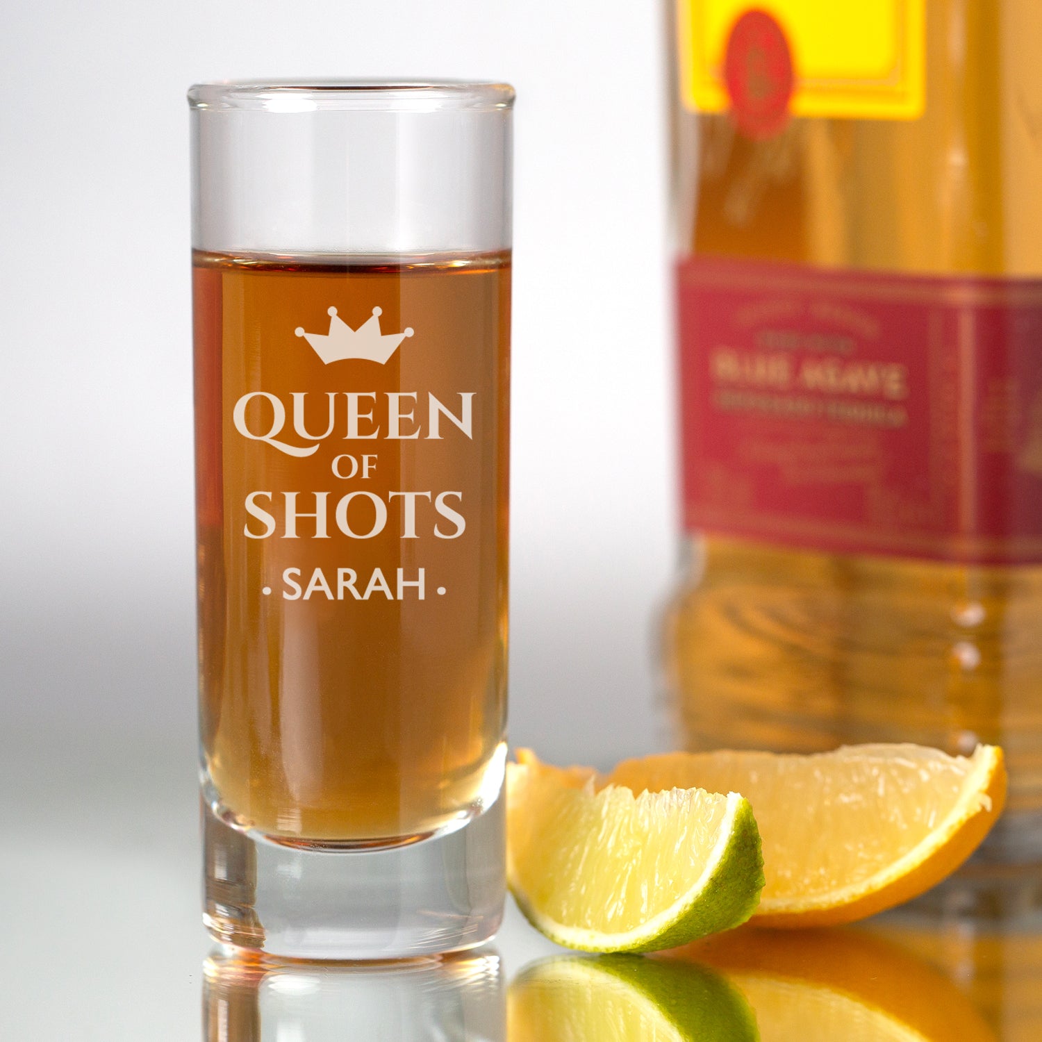Personalised Queen Of Shots Shot Glass - Shot Glass