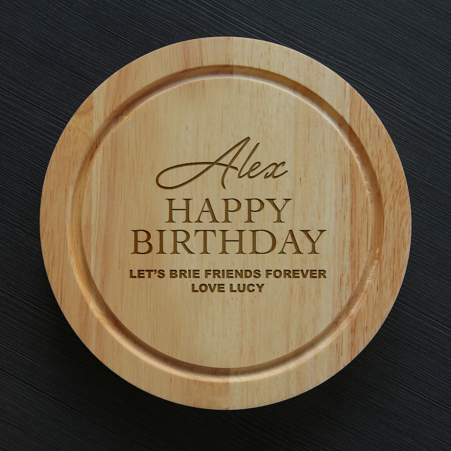 Personalised Birthday Cheese Board And Knives Set - Cheeseboard Sets