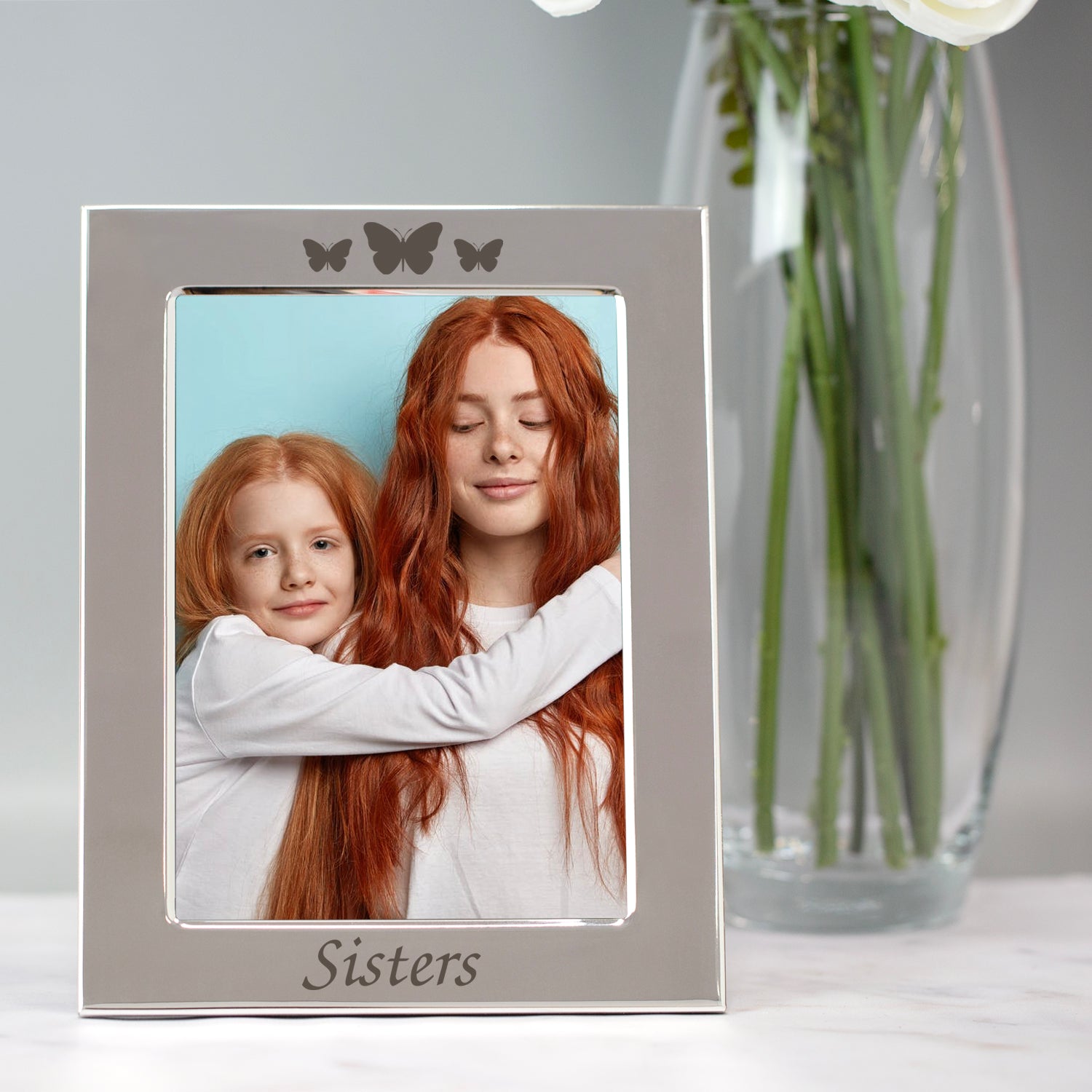 Silver 5x7 Sisters Photo Frame - Photo Frames