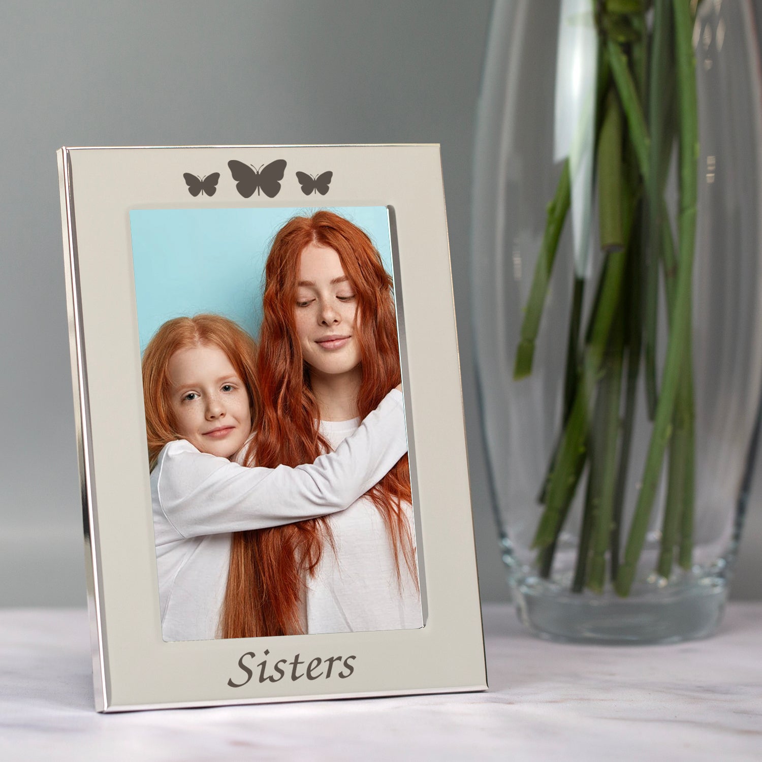 Silver 4x6 Sisters Photo Frame - Photo Frames