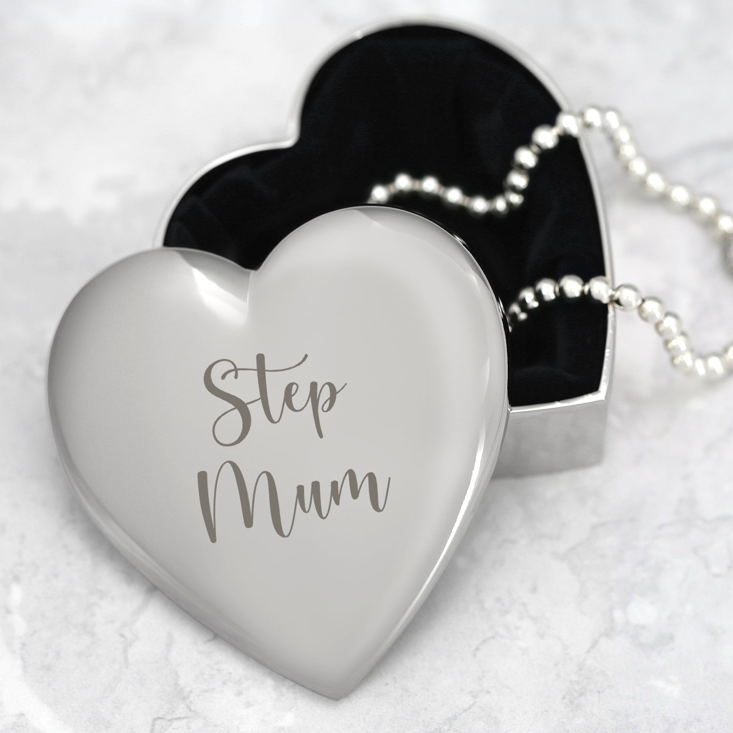 Step Mum Heart Trinket Box - Trinket Box