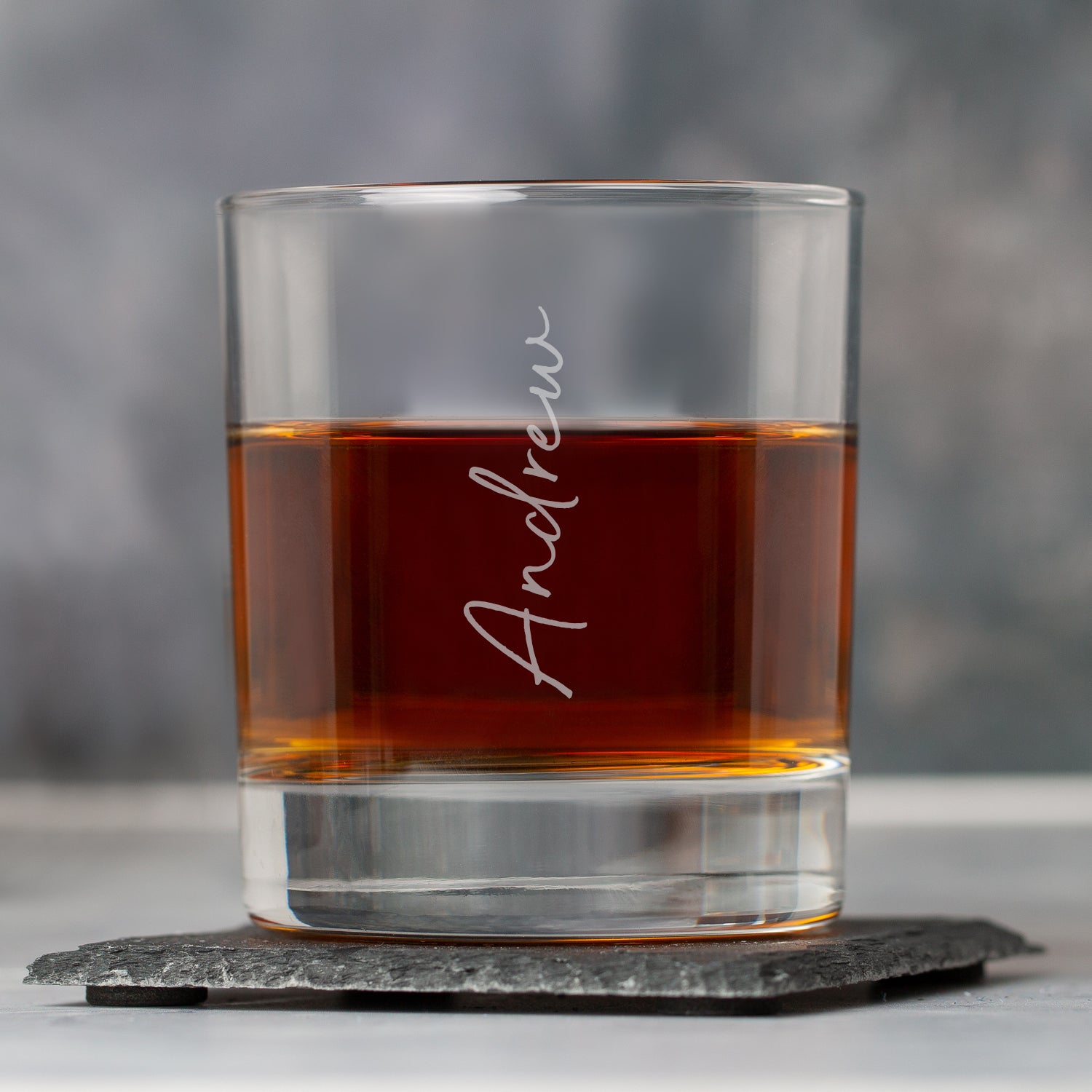 Personalised Large Name Glass Tumbler - Glass Tumblers
