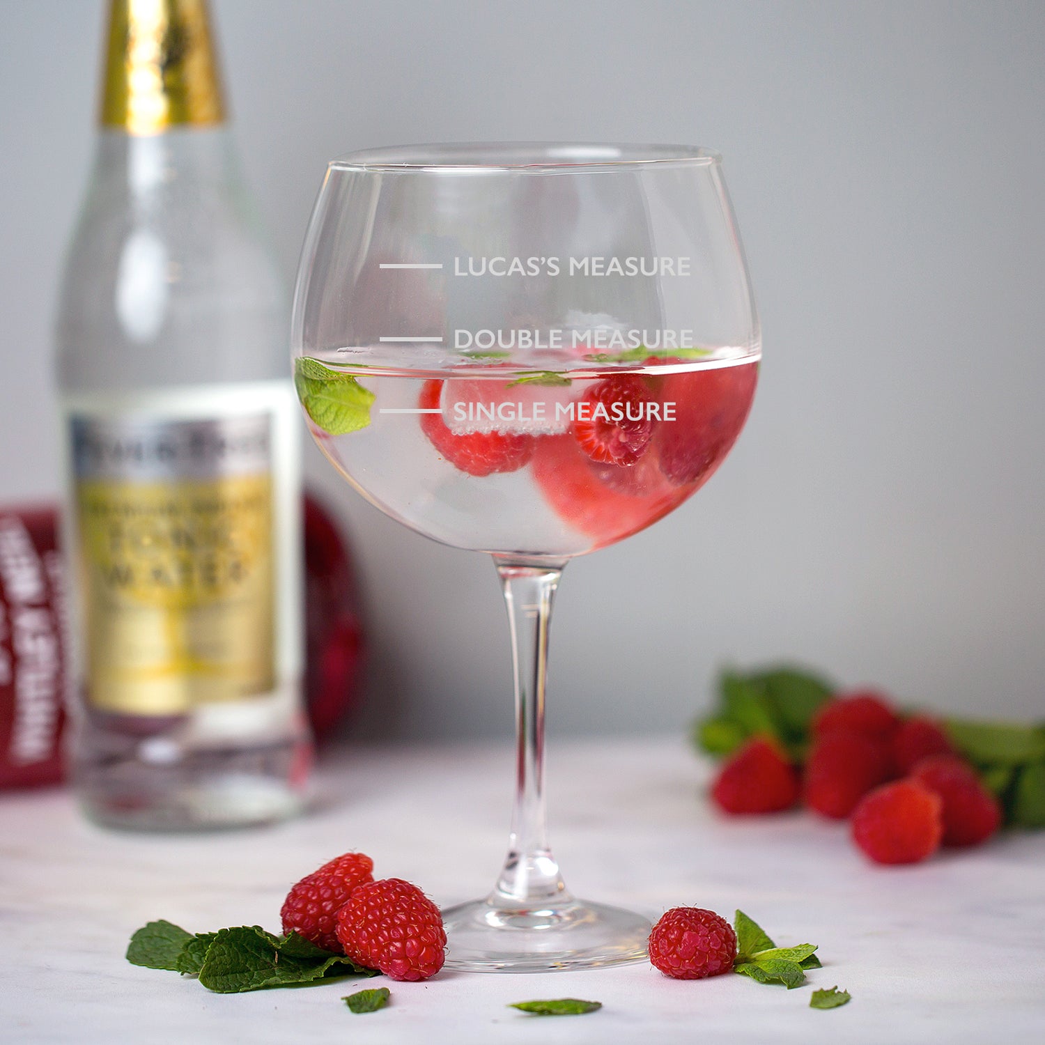 Personalised Measures Balloon Gin Glass - Balloon Glass