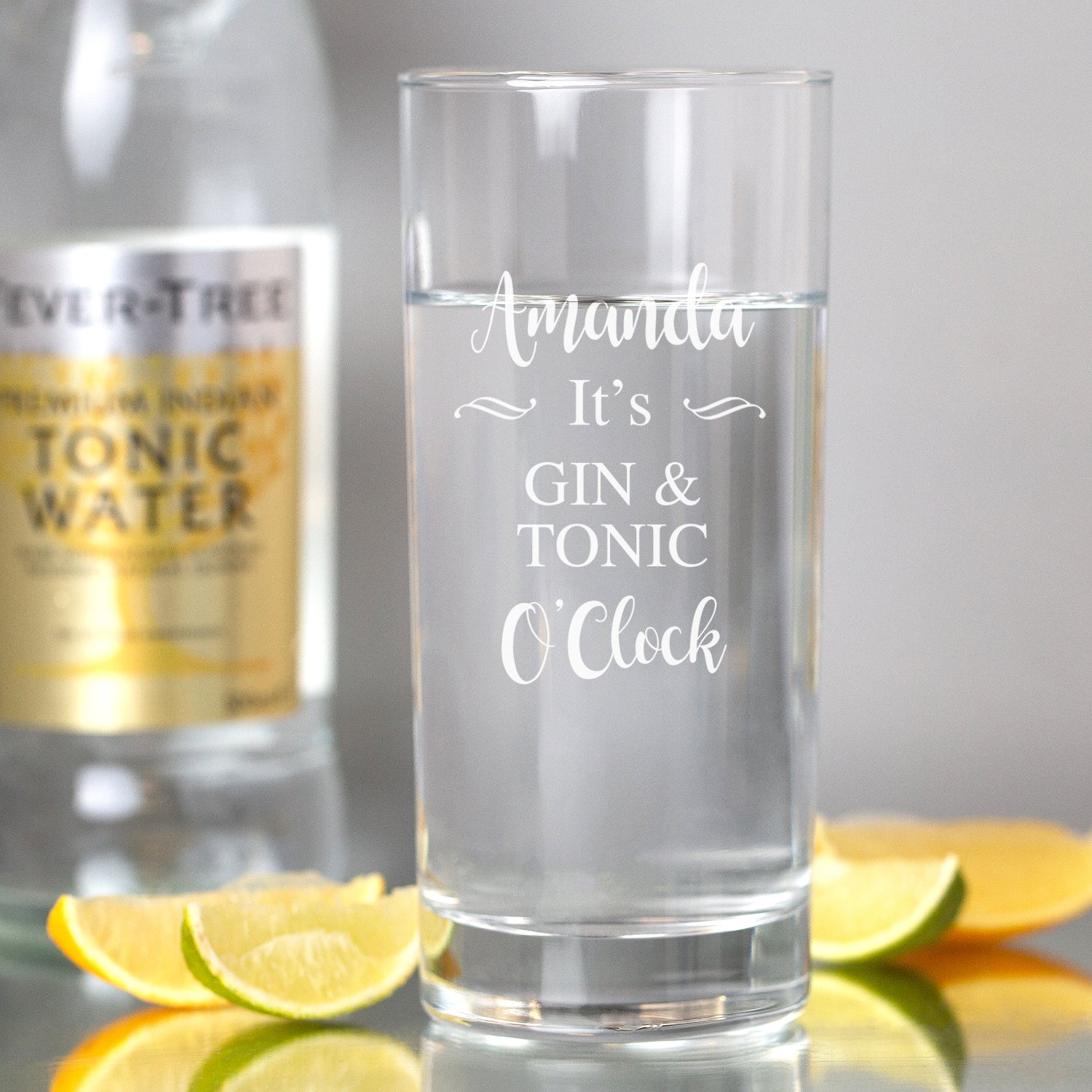 Personalised Its... O’Clock Hi Ball Glass - Hi Ball Glass