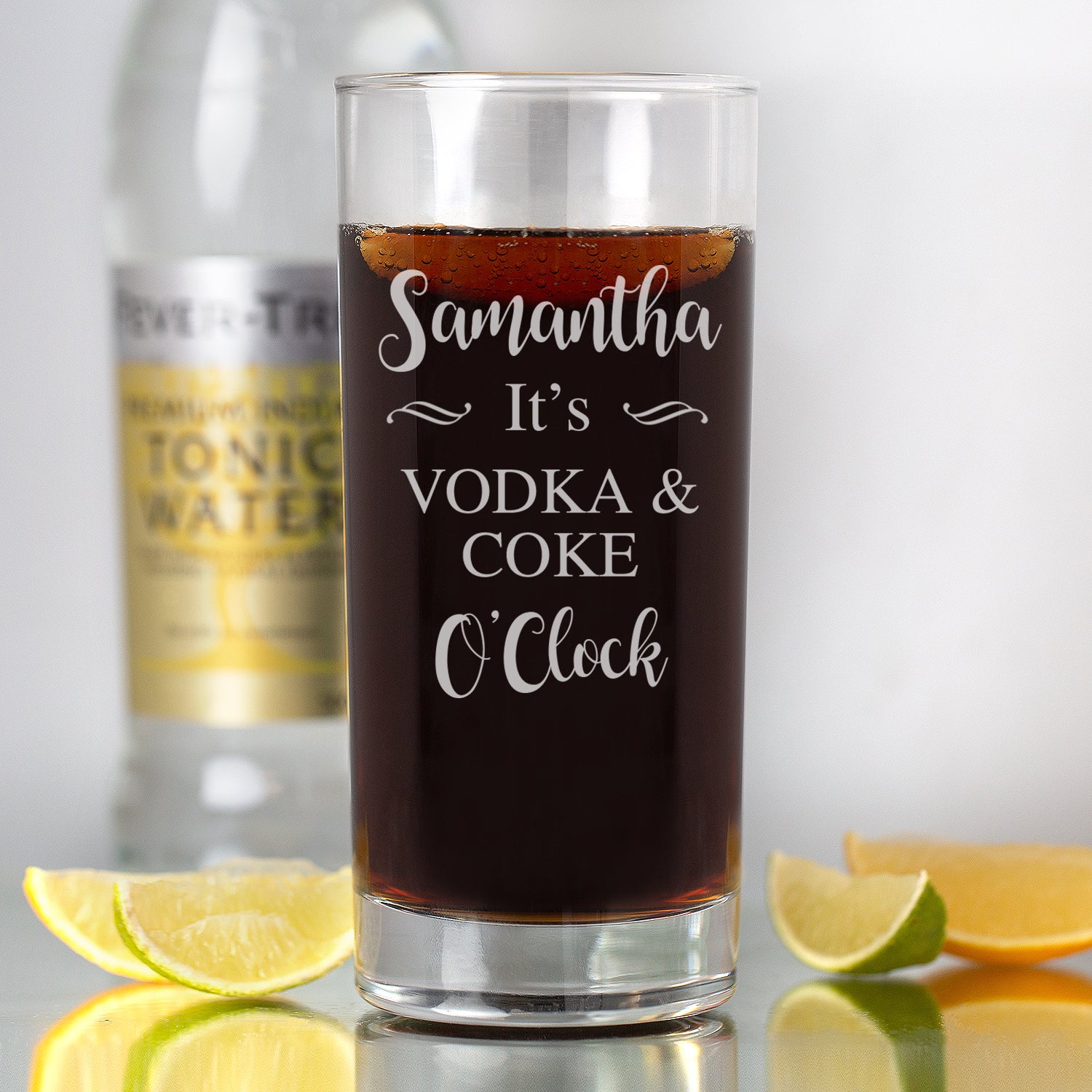Personalised Its... O’Clock Hi Ball Glass - Hi Ball Glass
