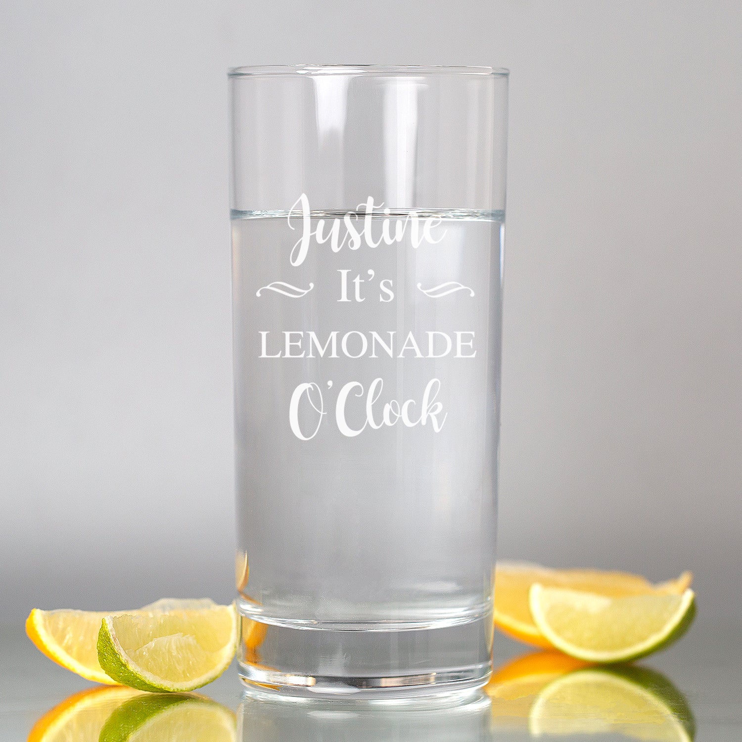 Personalised Its... O’Clock Hi Ball Glass - Hi Ball Glass