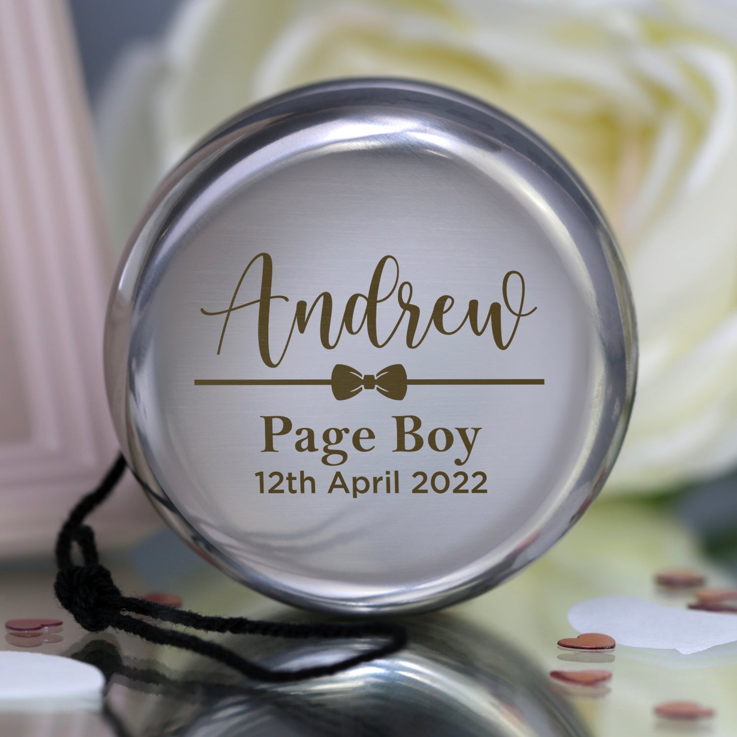 Personalised Stainless Steel Yoyos