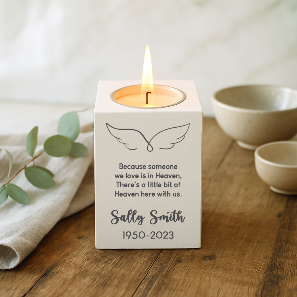 Personalised Candles & Tea Light Holders