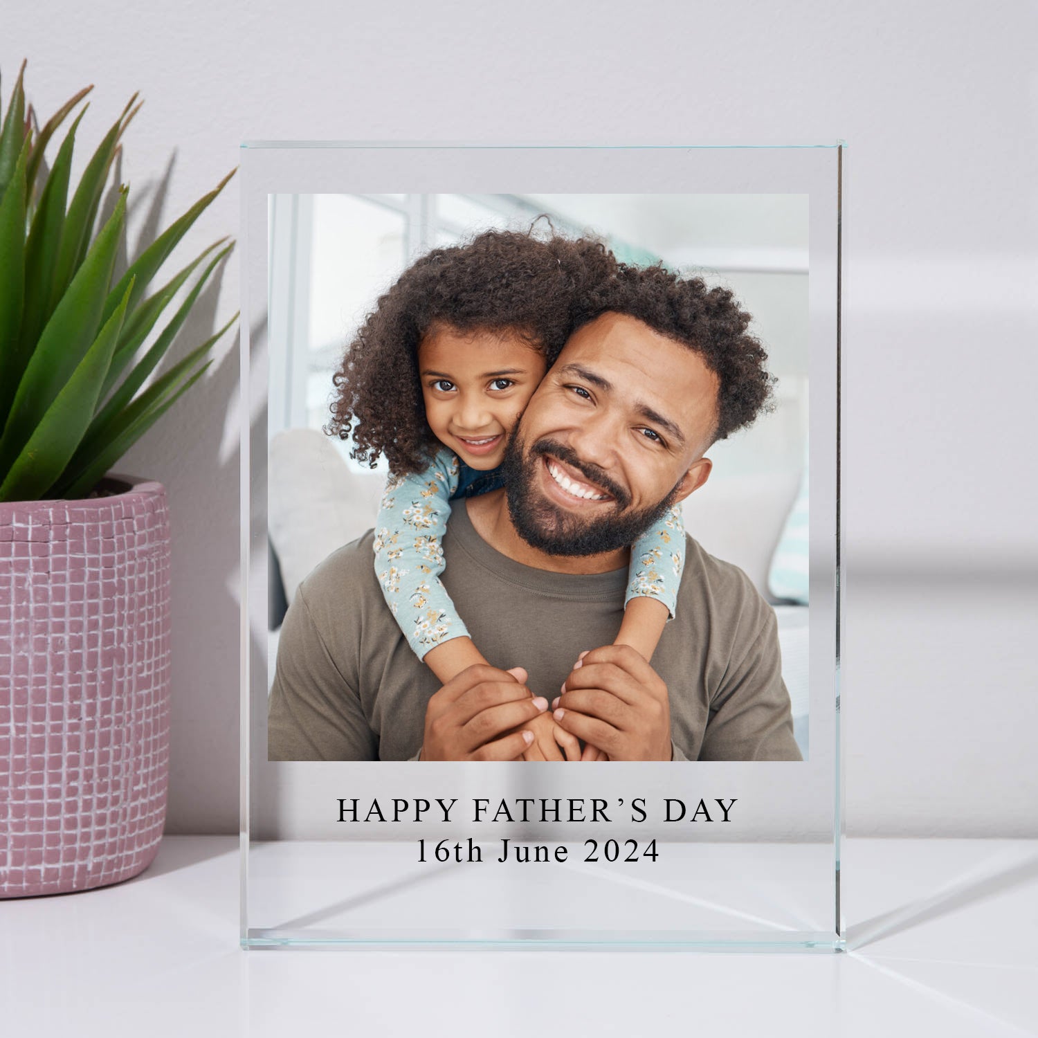 Personalised Glass Photo Blocks
