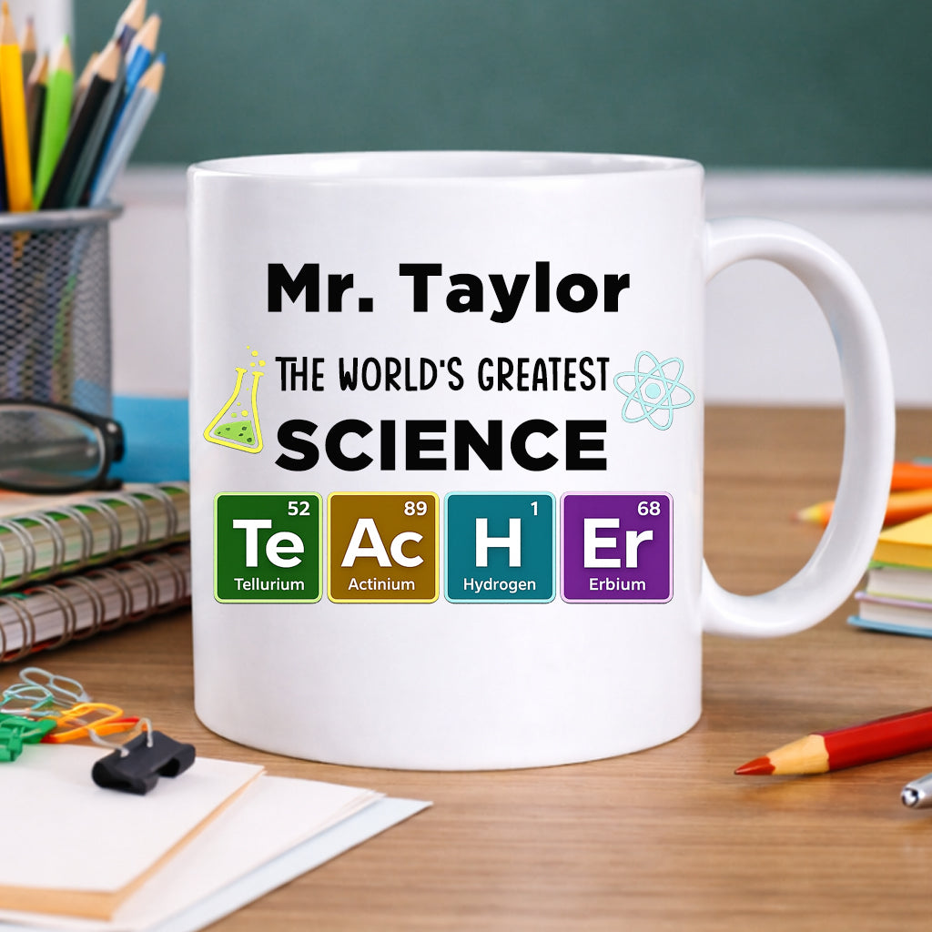 Personalised Teacher Mugs
