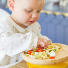 Personalised Round Tiny Dining Suction Plate