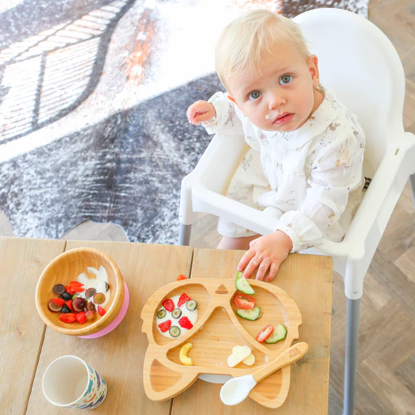 Personalised Fox Tiny Dining Suction Plate