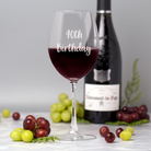 Engraved 40th Birthday Large Wine Glass - Wine Glasses