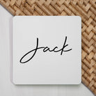 Personalised Large Name Square Coaster