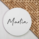 Personalised Large Name Round Coaster