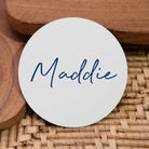 Personalised Large Name Round Coaster