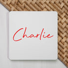 Personalised Large Name Square Coaster