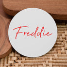 Personalised Large Name Round Coaster