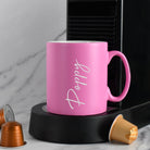 Personalised Large Name Mug - Pink - Mugs