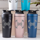 Personalised Bar Bell Protein Shaker Bottle - Protein Shaker Bottles