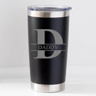 Personalised Initial & Name Insulated Travel Cup | Engraved - Thermos Water Bottles