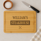 Personalised Steakhouse Wooden Chopping Board - Chopping Boards