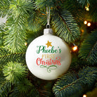 Personalised Baby’s First Christmas Bauble - Baubles