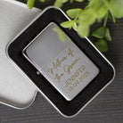 Personalised Mother of the Groom Silver Script Wedding Lighter & Gift Box - Lighters