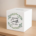 Personalised Mr & Mrs Wedding Wooden Money Box - Money Boxes