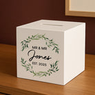 Personalised Mr & Mrs Wedding Wooden Money Box - Money Boxes