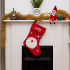 Personalised Santa Red Deluxe Christmas Stocking - Stockings