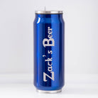 Personalised Name & Beer 500ml Can Style Bottle - cup