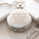 Personalised Any Role Silver Pocket Fob Watch - Pocket Watches