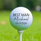 Personalised Best Man Golf Ball - Golf Balls
