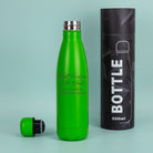 Personalised Best Teacher In The World Thermos Water Bottle - Yes / Dark Green - Thermos Water Bottles