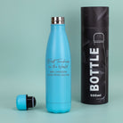 Personalised Best Teacher In The World Thermos Water Bottle - Yes / Light Blue - Thermos Water Bottles