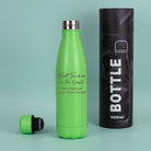 Personalised Best Teacher In The World Thermos Water Bottle - Yes / Light Green - Thermos Water Bottles
