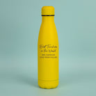 Personalised Best Teacher In The World Thermos Water Bottle - Yes / Yellow - Thermos Water Bottles