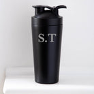 Personalised Initials Protein Shaker Bottle - Protein Shaker Bottles