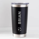 Personalised Football Name Thermos Insulated Cup - Thermos Water Bottles