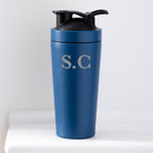 Personalised Initials Protein Shaker Bottle - Protein Shaker Bottles