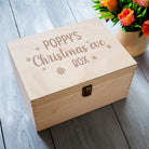 Personalised Christmas Eve Wooden Box - Wooden Keepsake Box