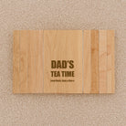 Personalised Wooden Flexible Sofa Tray - Tea Time - Sofa Tray